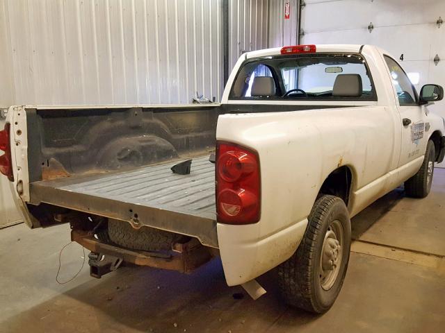 3D7KR26D18G170093 - 2008 DODGE RAM 2500 S Ağ foto 4