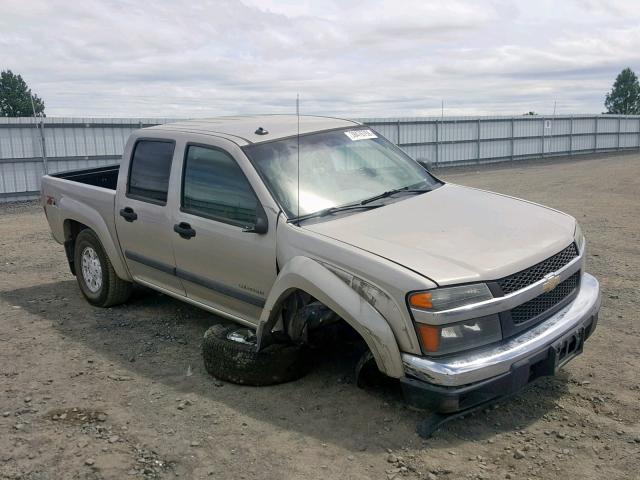 1GCDT136348113754 - 2004 CHEVROLET COLORADO BEIGE photo 1