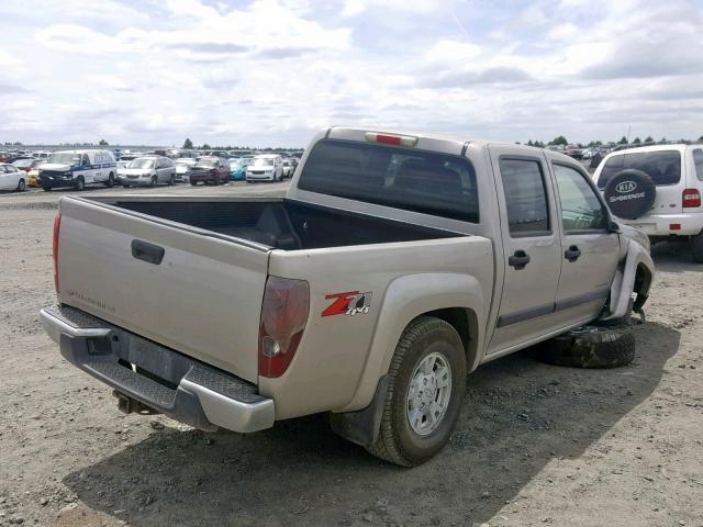 1GCDT136348113754 - 2004 CHEVROLET COLORADO BEIGE photo 4