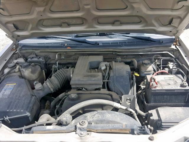 1GCDT136348113754 - 2004 CHEVROLET COLORADO BEIGE photo 7