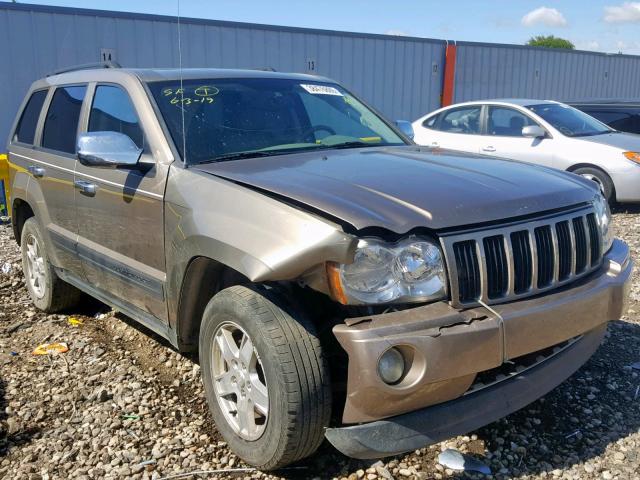 1J4HR48N66C240347 - 2006 JEEP GRAND CHER TAN photo 1