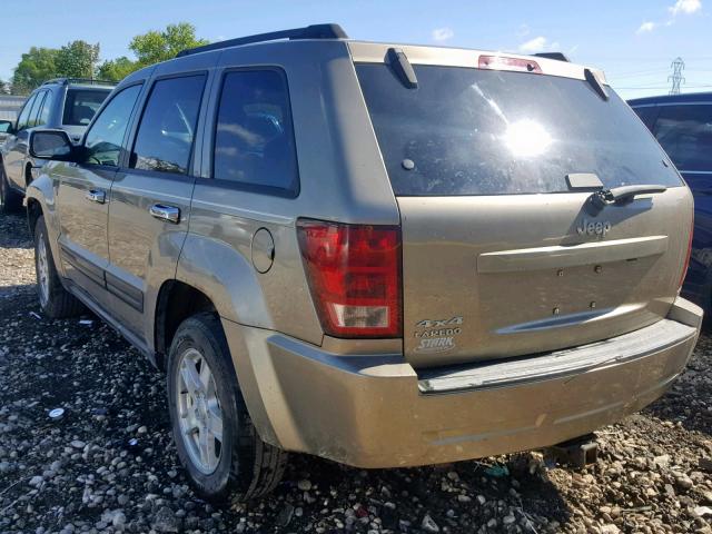 1J4HR48N66C240347 - 2006 JEEP GRAND CHER TAN photo 3