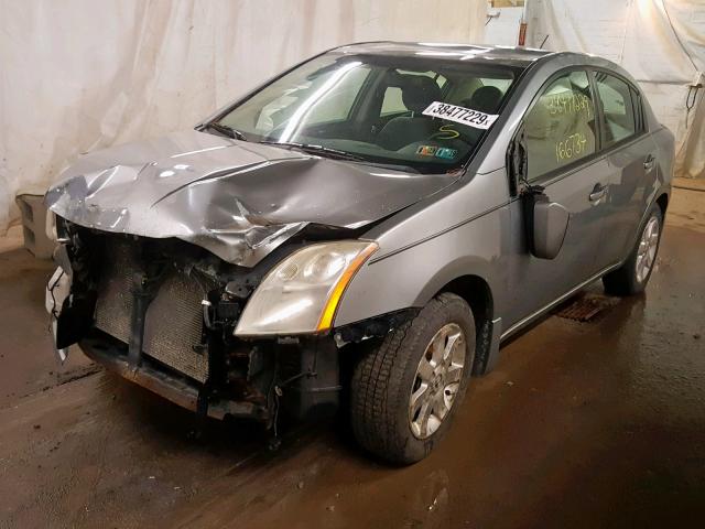 3N1AB61E37L654003 - 2007 NISSAN SENTRA 2.0 GRAY photo 2