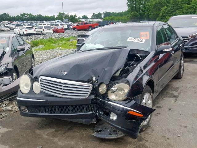 WDBUF65J93A114659 - 2003 MERCEDES-BENZ E 320 BLACK photo 2