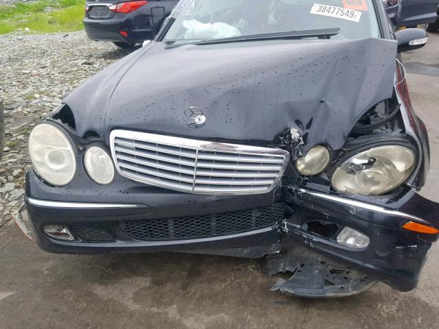 WDBUF65J93A114659 - 2003 MERCEDES-BENZ E 320 BLACK photo 9