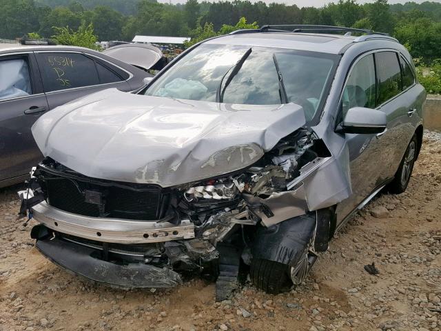 5J8YD3H39KL008057 - 2019 ACURA MDX SILVER photo 2