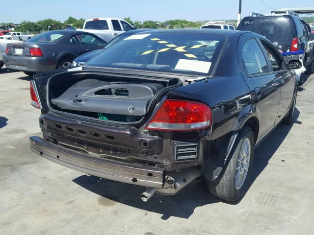 1C3EL46X94N224955 - 2004 CHRYSLER SEBRING LX BURGUNDY photo 4