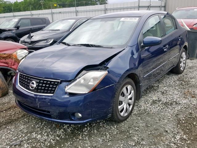 3N1AB61E38L616076 - 2008 NISSAN SENTRA 2.0 BLUE photo 2