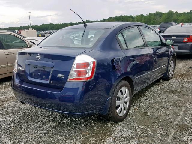 3N1AB61E38L616076 - 2008 NISSAN SENTRA 2.0 BLUE photo 4