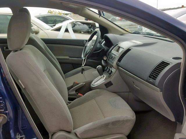 3N1AB61E38L616076 - 2008 NISSAN SENTRA 2.0 BLUE photo 5