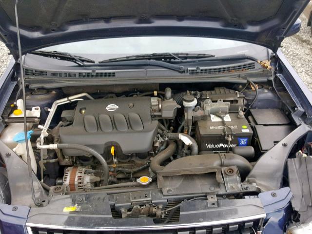 3N1AB61E38L616076 - 2008 NISSAN SENTRA 2.0 BLUE photo 7