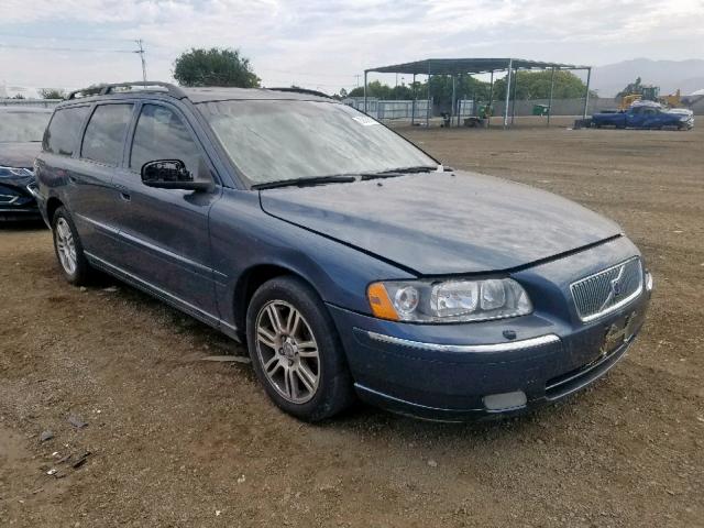 YV1SW592072622163 - 2007 VOLVO V70 2.5T BLUE photo 1