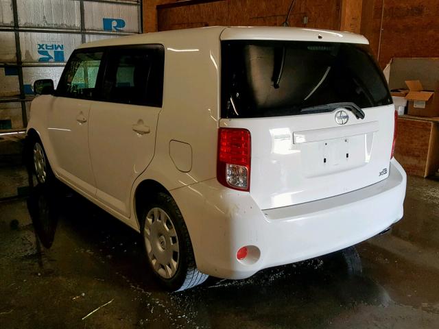 JTLZE4FE2CJ021325 - 2012 TOYOTA SCION XB 白色 照片 3