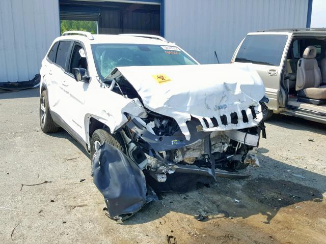 1C4PJMDX7KD165565 - 2019 JEEP CHEROKEE L WHITE photo 1