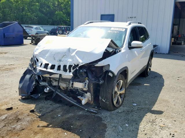 1C4PJMDX7KD165565 - 2019 JEEP CHEROKEE L WHITE photo 2