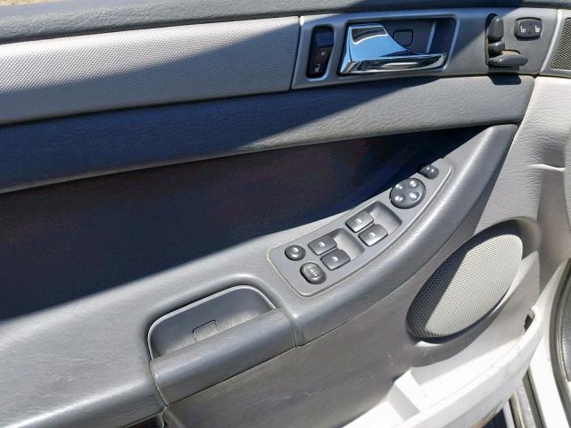 2A8GM48L08R627249 - 2008 CHRYSLER PACIFICA L SILVER photo 10