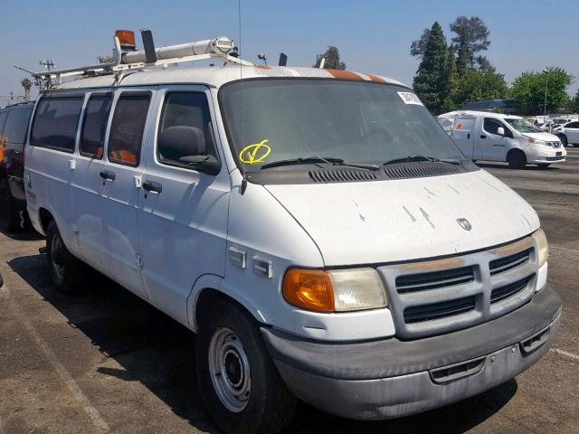 2B7LB31Z5WK147170 - 1998 DODGE RAM VAN B3 WHITE photo 1