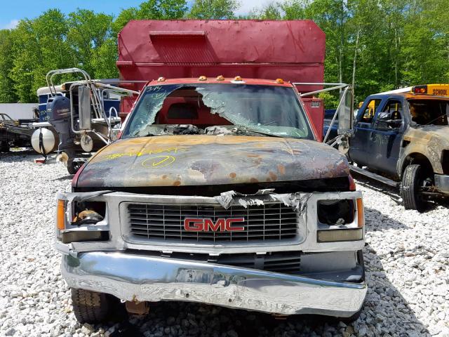 1GDKC34F6VJ508700 - 1997 GMC SIERRA C35 RED photo 7