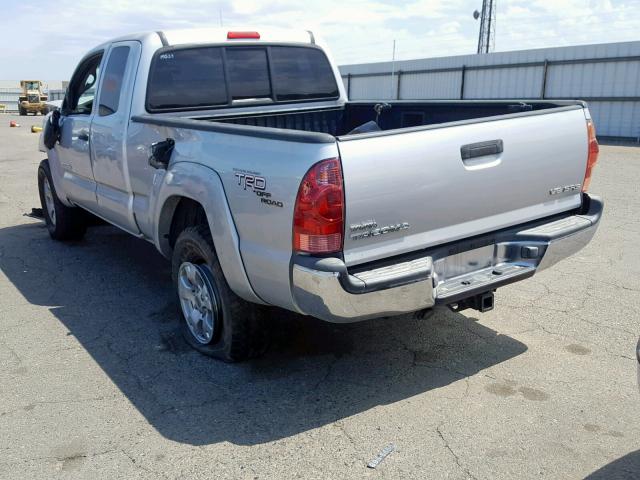 5TETU62N86Z274648 - 2006 TOYOTA TACOMA PRE SILVER photo 3