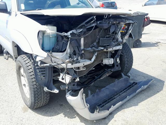 5TETU62N86Z274648 - 2006 TOYOTA TACOMA PRE SILVER photo 9