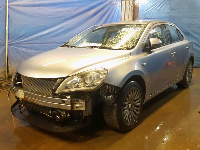 JS2RF9A39C6101404 - 2012 SUZUKI KIZASHI SE GRAY photo 2