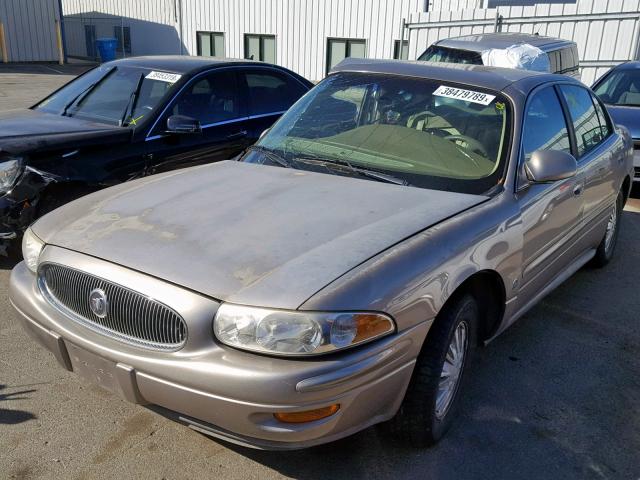 1G4HR54K84U126943 - 2004 BUICK LESABRE LI BROWN photo 2