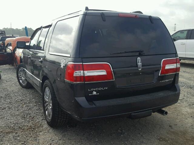 5LMFU28577LJ03766 - 2007 LINCOLN NAVIGATOR CHARCOAL photo 3