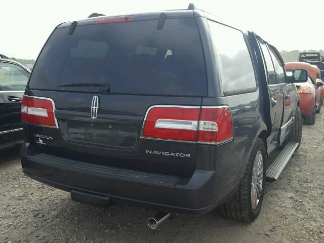 5LMFU28577LJ03766 - 2007 LINCOLN NAVIGATOR CHARCOAL photo 4