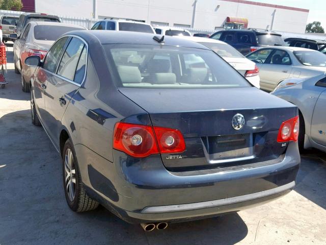 3VWSG71K16M727065 - 2006 VOLKSWAGEN JETTA 2.5 BLUE photo 3