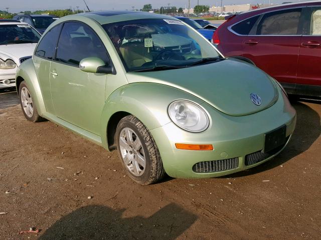 3VWRW31C77M501133 - 2007 VOLKSWAGEN NEW BEETLE أخضر صورة 1