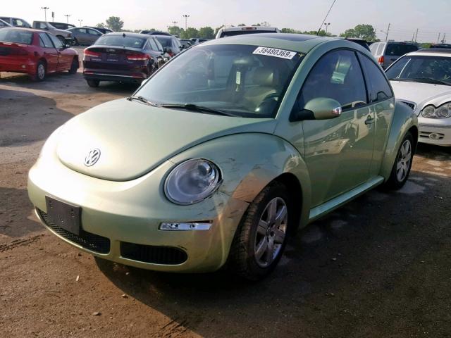 3VWRW31C77M501133 - 2007 VOLKSWAGEN NEW BEETLE أخضر صورة 2