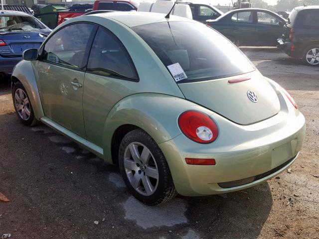 3VWRW31C77M501133 - 2007 VOLKSWAGEN NEW BEETLE أخضر صورة 3