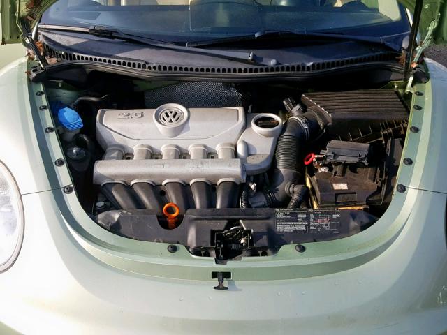 3VWRW31C77M501133 - 2007 VOLKSWAGEN NEW BEETLE أخضر صورة 7