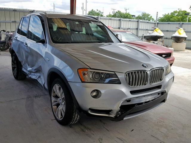 5UXWX7C52DL980324 - 2013 BMW X3 XDRIVE3 SILVER photo 1