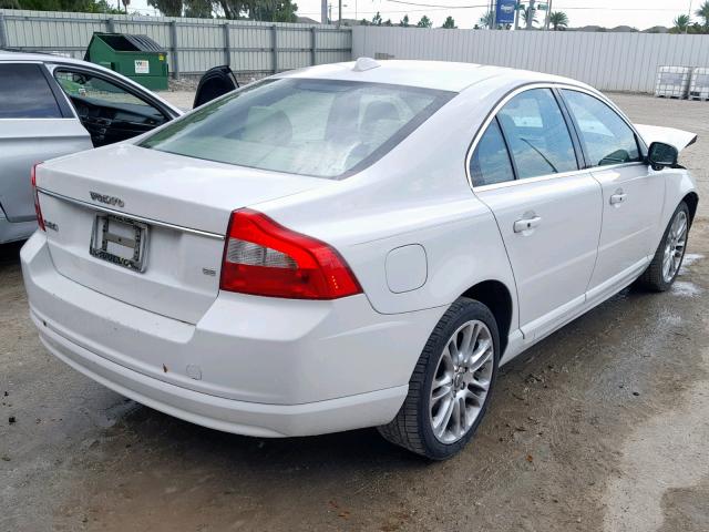 YV1AS982681072846 - 2008 VOLVO S80 3.2 WHITE photo 4