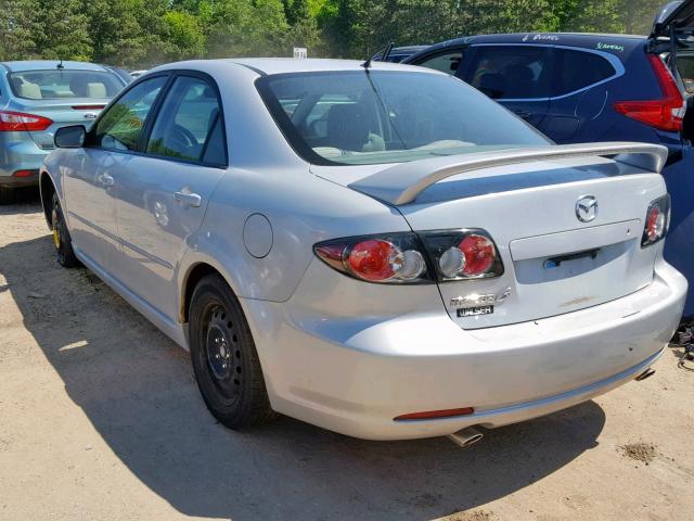 1YVHP80C575M30685 - 2007 MAZDA 6 SILVER photo 3