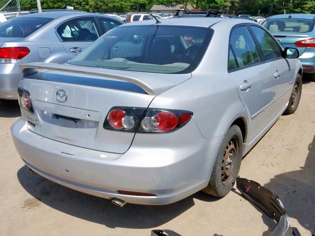 1YVHP80C575M30685 - 2007 MAZDA 6 SILVER photo 4