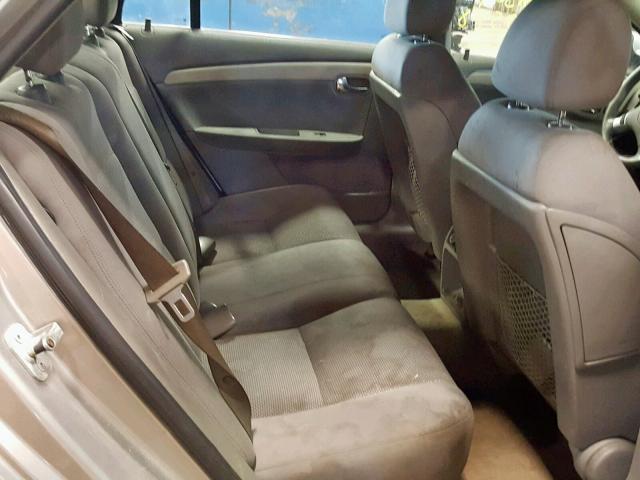 1G1ZH57B48F261850 - 2008 CHEVROLET MALIBU 1LT SILVER photo 6