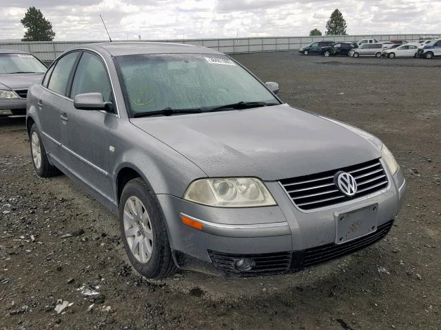 WVWPD63BX3P287572 - 2003 VOLKSWAGEN PASSAT GLS GRAY photo 1