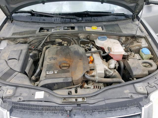 WVWPD63BX3P287572 - 2003 VOLKSWAGEN PASSAT GLS GRAY photo 7