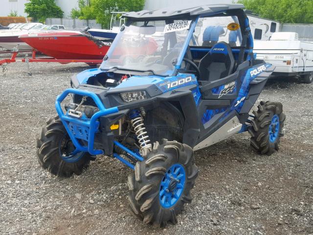 3NSVDM991HF799771 - 2017 POLARIS RZR XP 100 BLUE photo 2