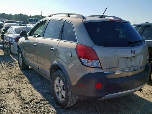 3GSCL33P98S616805 - 2008 SATURN VUE XE GOLD photo 3