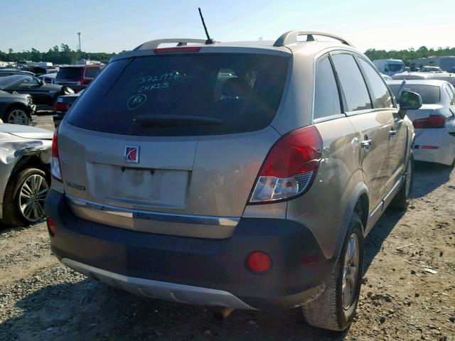 3GSCL33P98S616805 - 2008 SATURN VUE XE GOLD photo 4