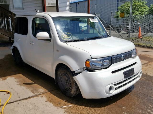 JN8AZ2KR0ET352071 - 2014 NISSAN CUBE S WHITE photo 1