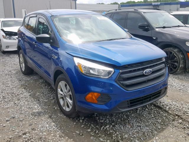 1FMCU0F7XHUB36447 - 2017 FORD ESCAPE S BLUE photo 1