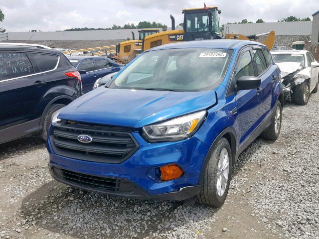 1FMCU0F7XHUB36447 - 2017 FORD ESCAPE S BLUE photo 2