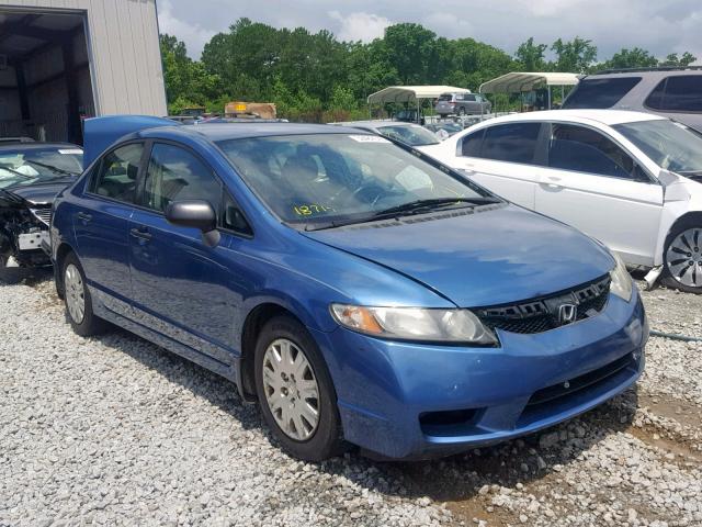 19XFA1F31AE023083 - 2010 HONDA CIVIC VP BLUE photo 1