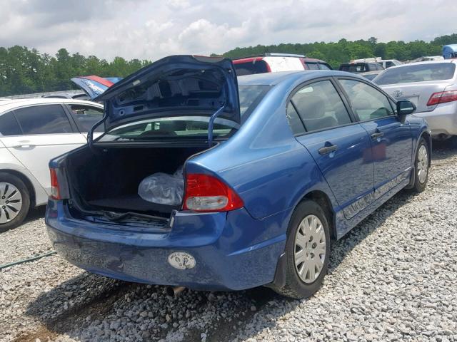 19XFA1F31AE023083 - 2010 HONDA CIVIC VP BLUE photo 4