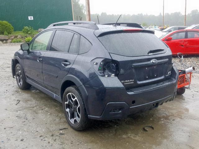 JF2GPACC0EG335717 - 2014 SUBARU XV CROSSTR BLACK photo 3