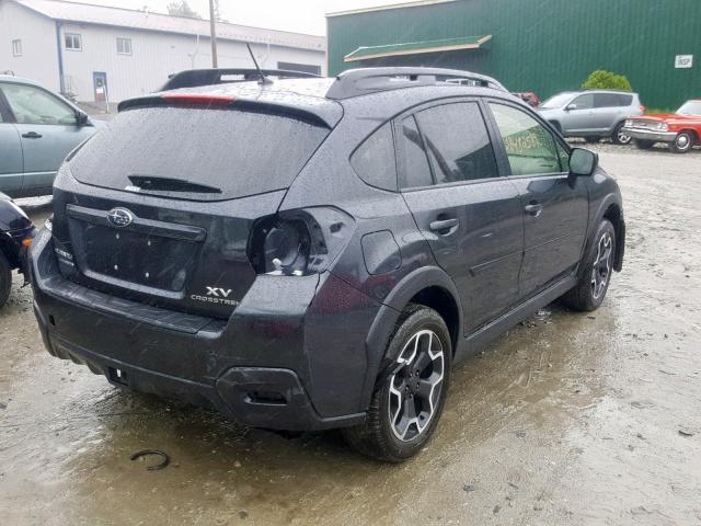 JF2GPACC0EG335717 - 2014 SUBARU XV CROSSTR BLACK photo 4